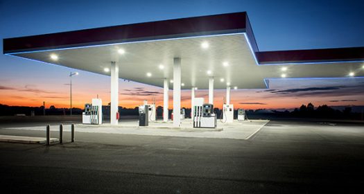 Retail Gas Station provided fuel by Guttman Energy