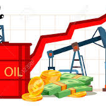 an infographic on oil prices rising